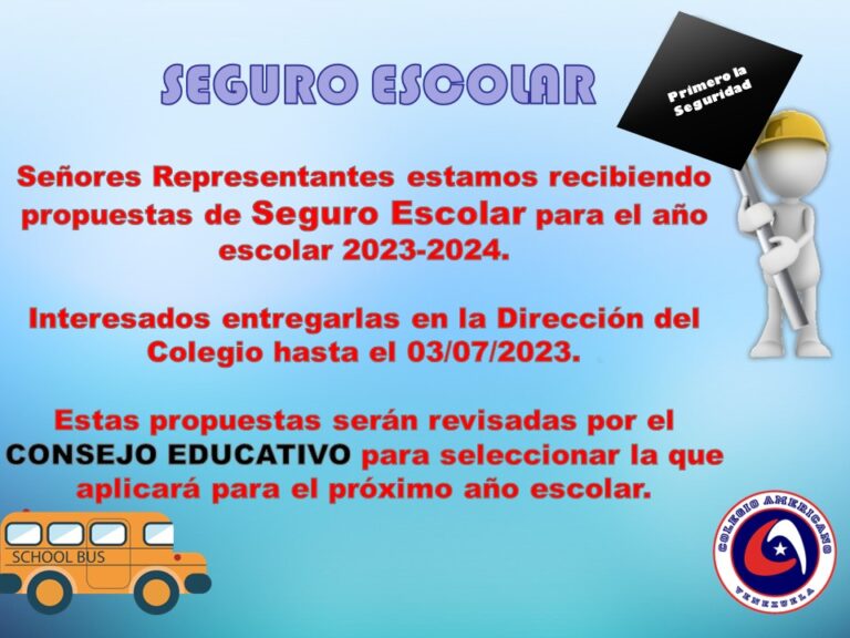 InformaciÓn Unidad Educativa Colegio Americano 3237